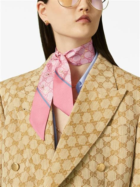 escapulario gucci|gucci silk neck bow.